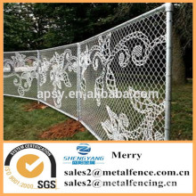 widely used Aluminum chain link cyclone fencing for sale